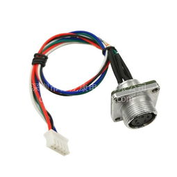 GX12航空插头线 智能门锁控制板连接的高性能解决方案